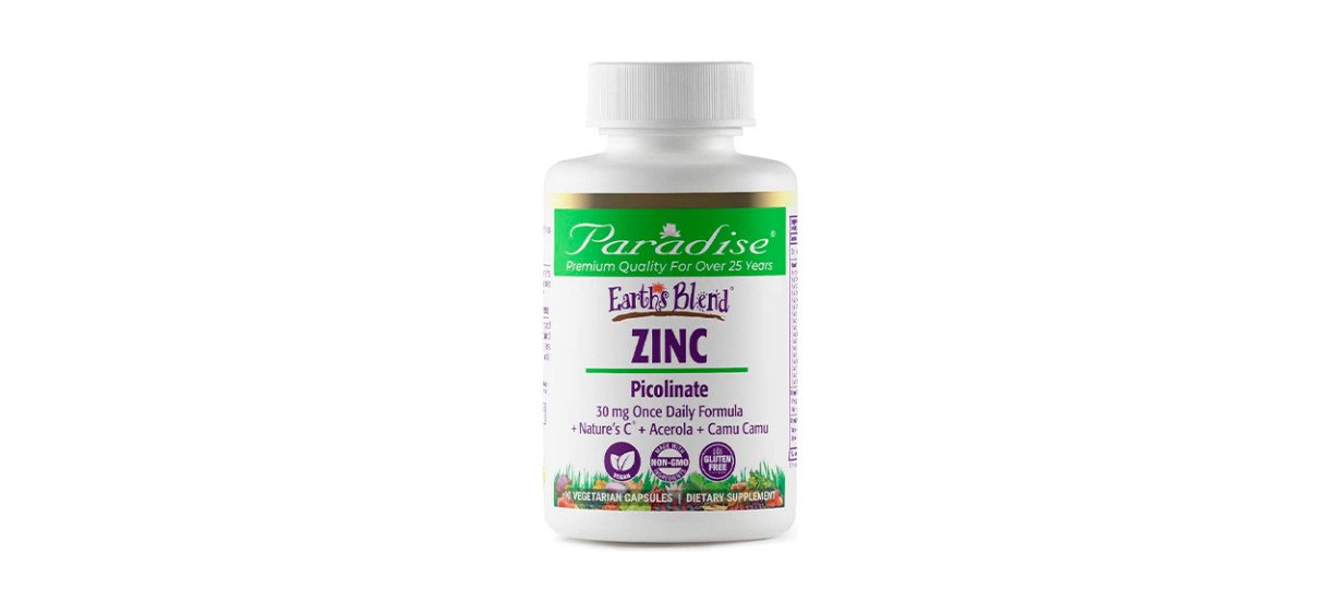 Best Paradise Herbs Zinc Supplements