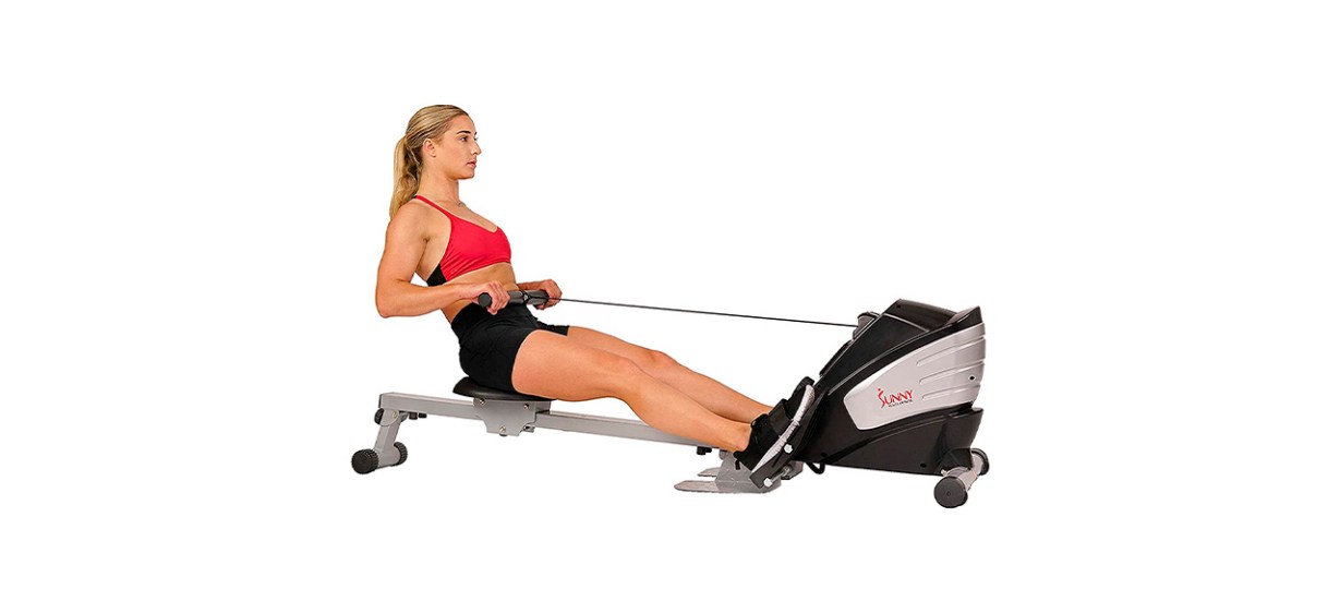Best Sunny Health &amp; Fitness Dual Function Magnetic Rowing Machine