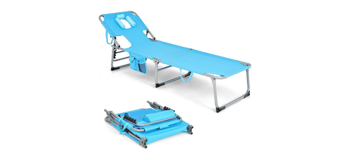 Giantex Beach Chaise Lounge Chair Giantex Beach Chaise Lounge Chair