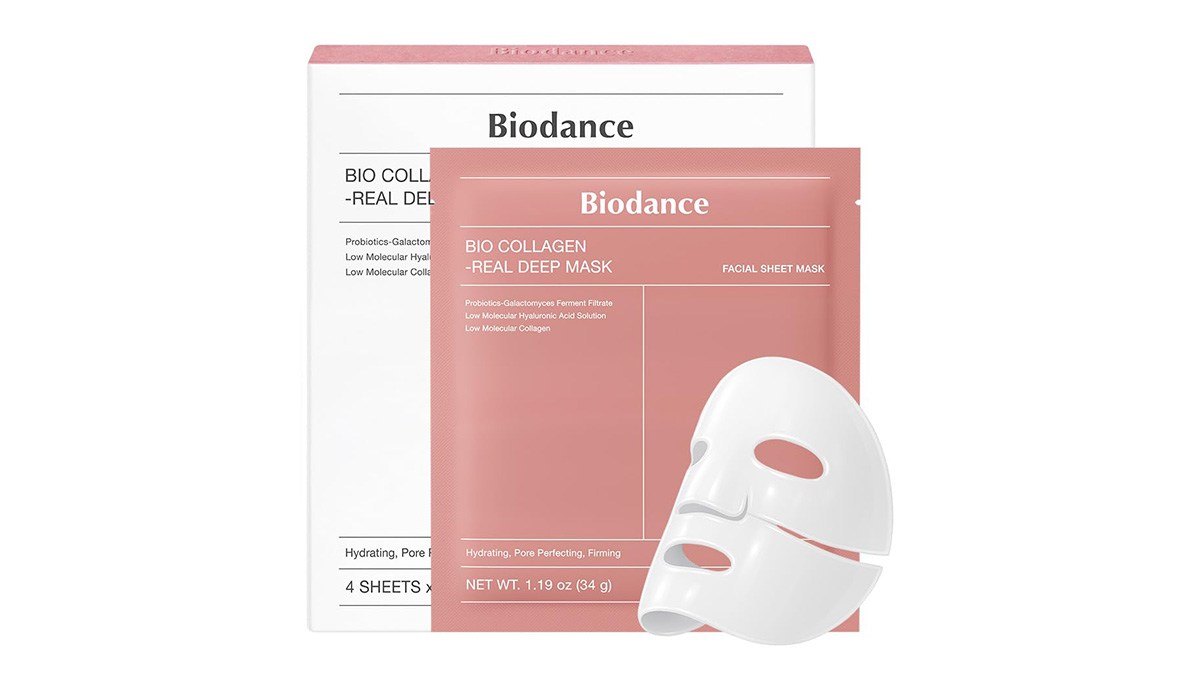 BIODANCE Bio-Collagen Real Deep Mask, Hydrating Overnight Hydrogel Mask