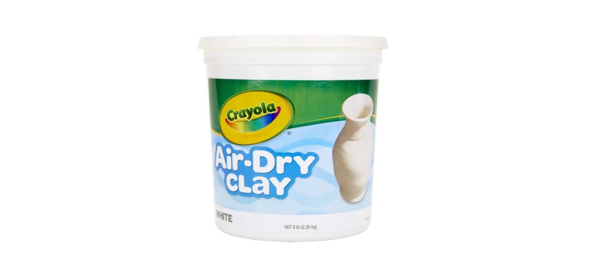 Crayola Air Dry Natural White Modeling Clay