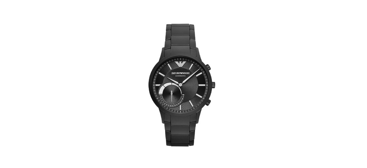 Emporio Armani Men's Stainless Steel Hybrid Smartwatch