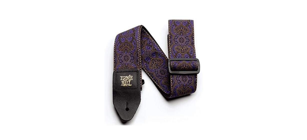 Ernie Ball Imperial Paisley Purple Jacquard Guitar Strap