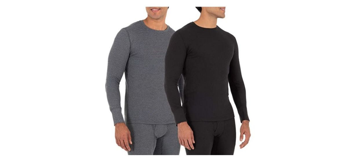 Fruit of the Loom Men’s Recycled Waffle Thermal Underwear