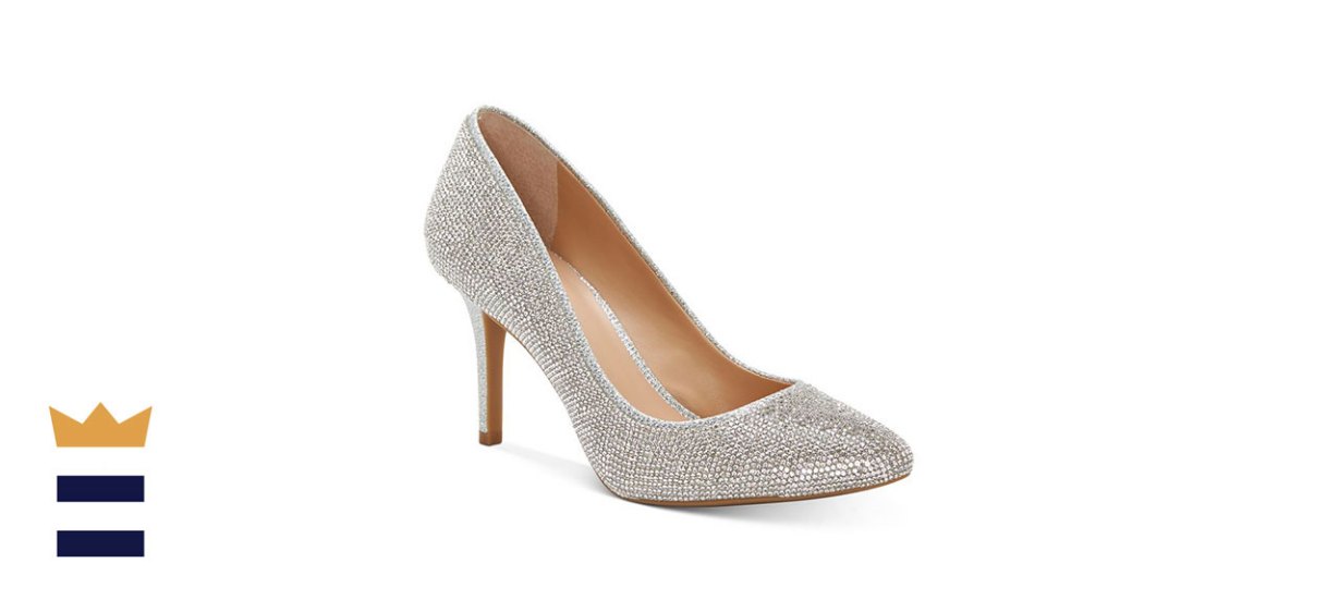INC International Concepts Zitah Embellished Pointed-Toe Pumps