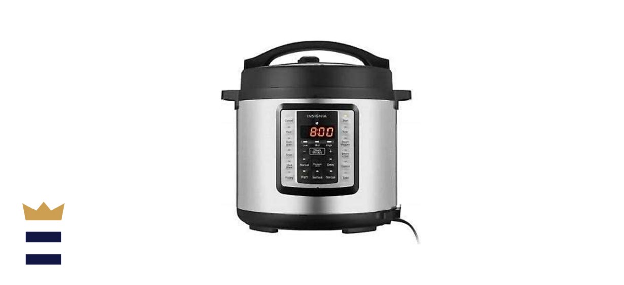 Insignia Quart Multi Function Pressure Cooker Stainless Steel