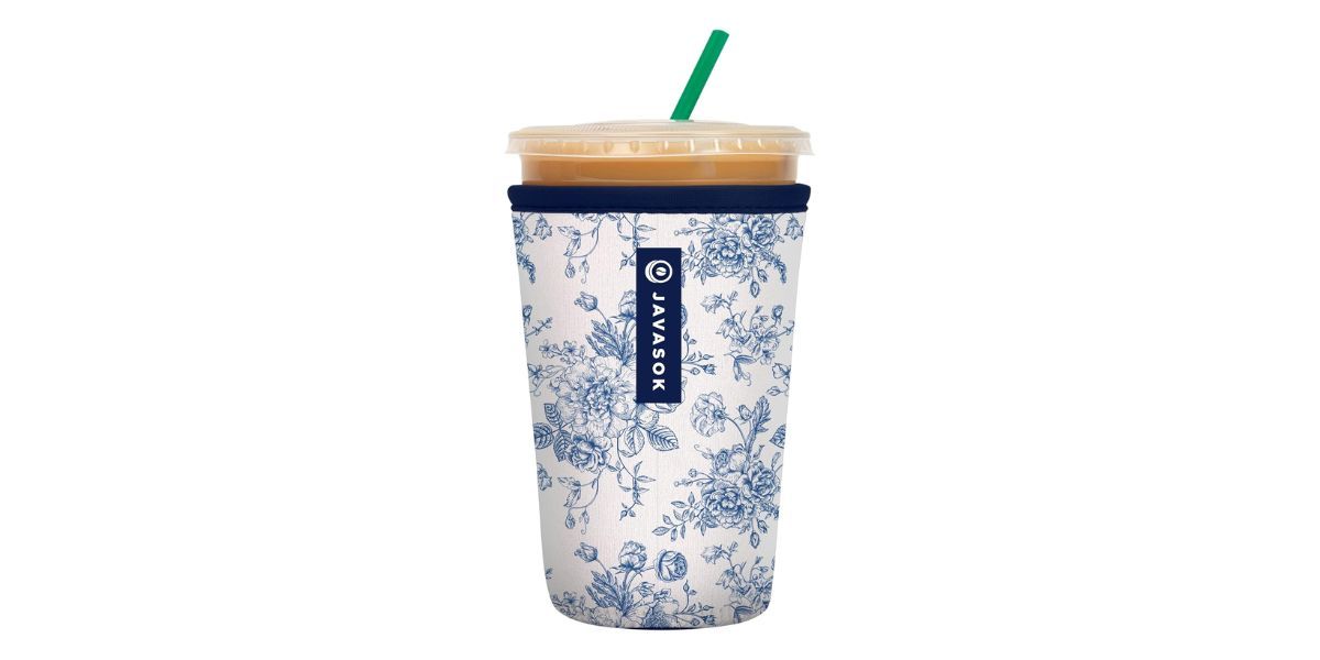 Sok It JavaSok Iced Coffee &amp; Cold Soda Insulated Neoprene Cup Sleeve