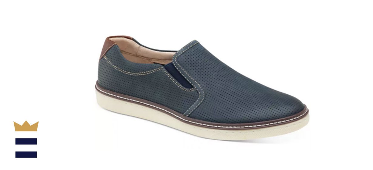Johnston &amp; Murphy Men’s McGuffey Perfed Slip-On Sneaker