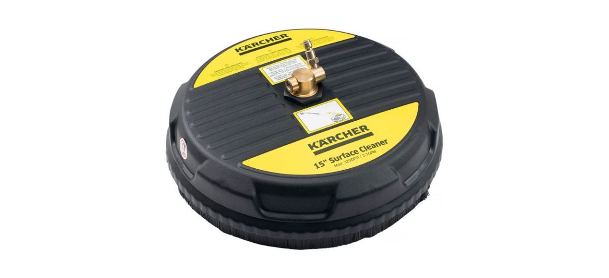 Karcher Universal 15-inch Pressure Washer Surface Cleaner Attachment