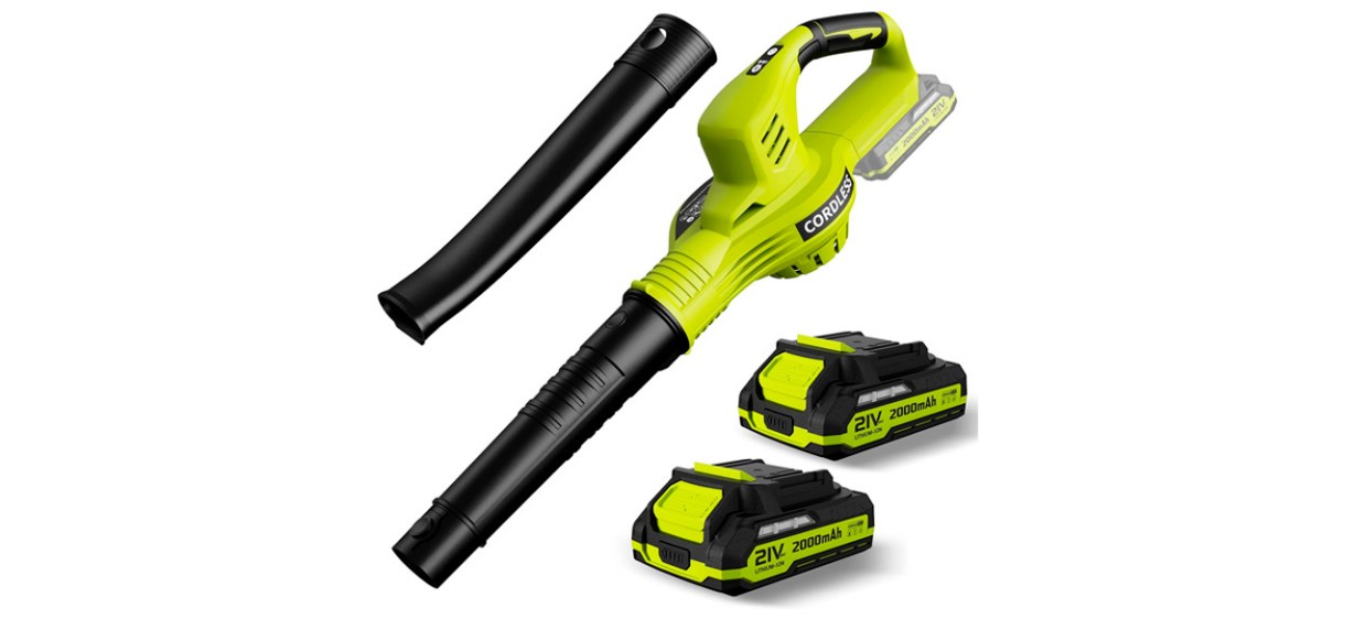 LAZYBOI Leaf Blower Cordless 