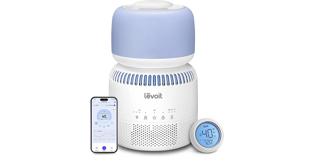  LEVOIT Humidifiers for Bedroom Baby, Sprout Evaporative with Dual Filters