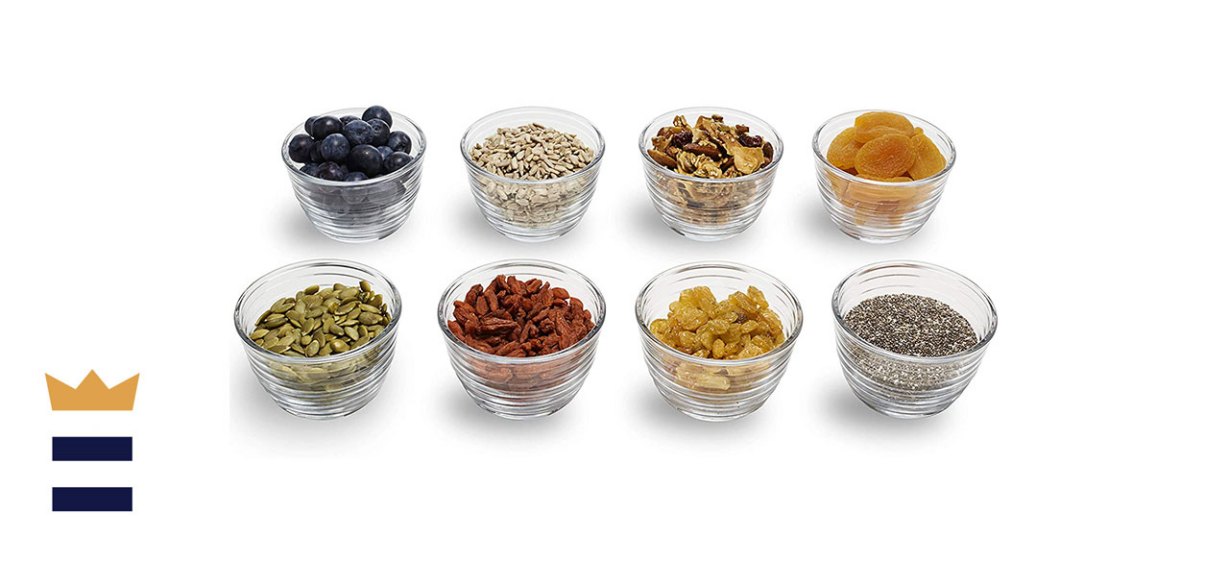 Libbey Small Glass Bowls with Lids