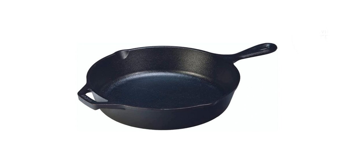 Lodge Cast Iron Skillet on white background