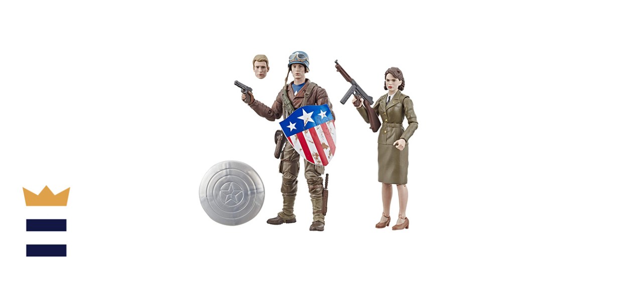 Marvel Legends Series: Captain America: The First Avenger with Peggy Carter