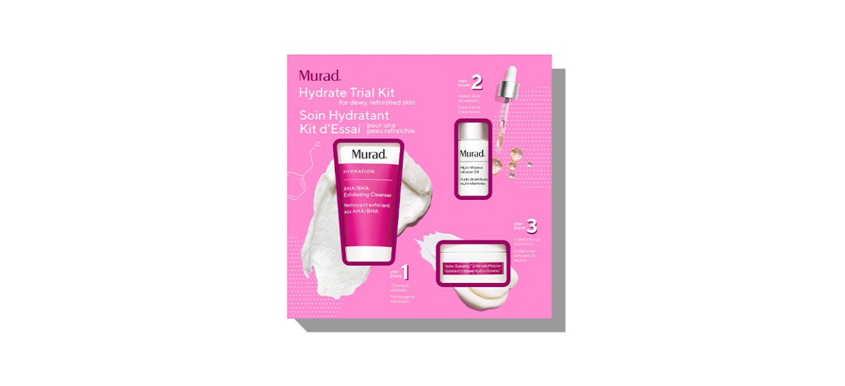 Murad Hydrate Trial Kit Moisturizing Skin Care Set