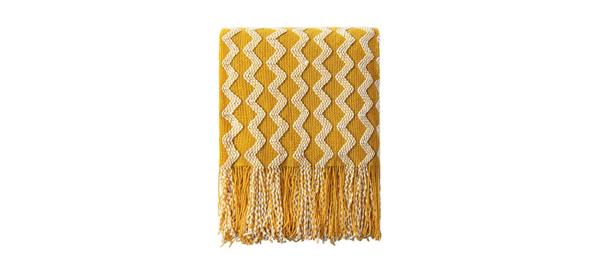 Ntbay Acrylic Knitted Throw Blanket