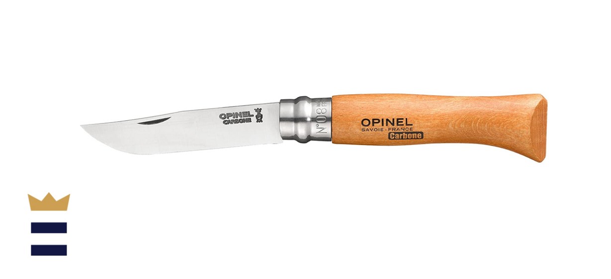 Opinel No. 8 Carbon Blade Folding Knife