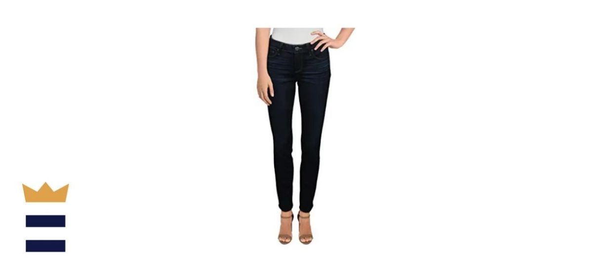 Paige Verdugo Ankle Skinny Jeans with Raw Hems