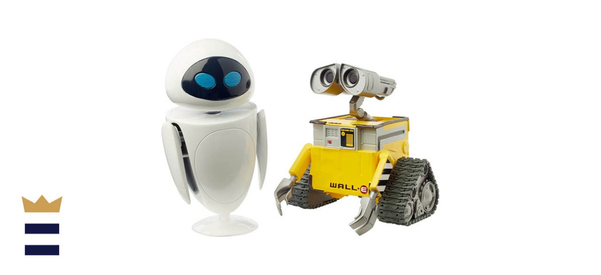 Pixar Wall-E and Eve Figures by Mattel