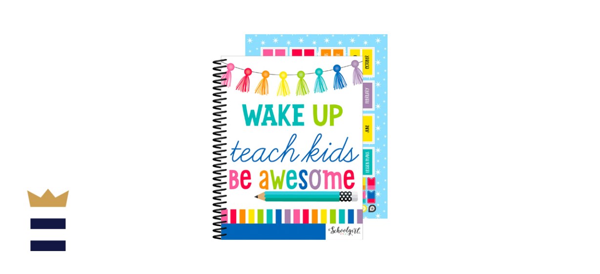  Schoolgirl Style Academic Teacher Planner 