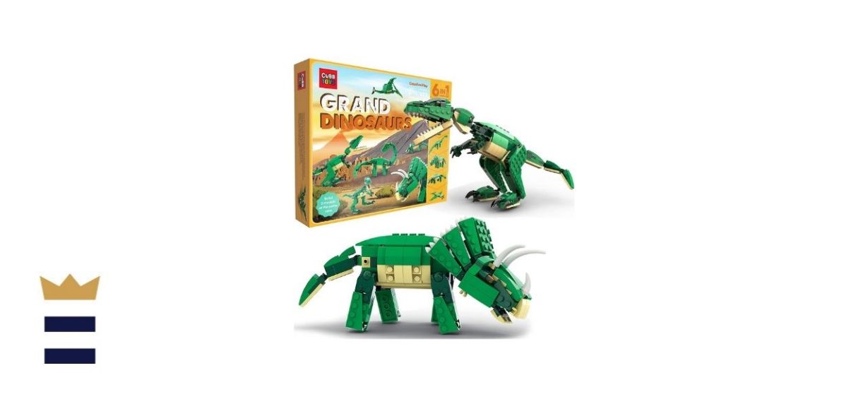 SmartEmily Cubb Toys Grand Dinosaurs Building Blocks 
