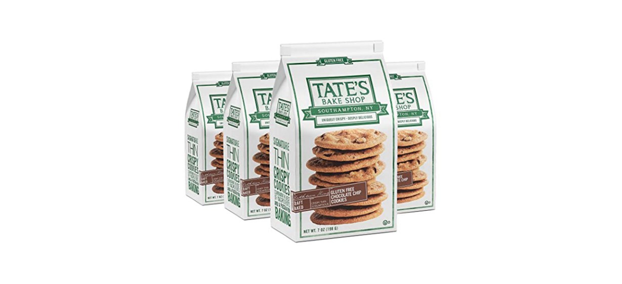 Tates Bake Shop Thin &amp; Crispy Cookies Gluten-Free Chocolate Chip