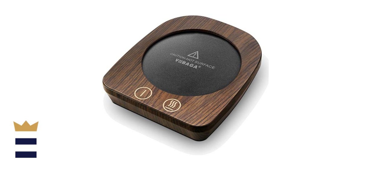 VOBAGA Imitation Wood Grain Coffee Cup Warmer