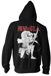 Ripple Junction Attack on Titan - Crouching Levi Hoodie
