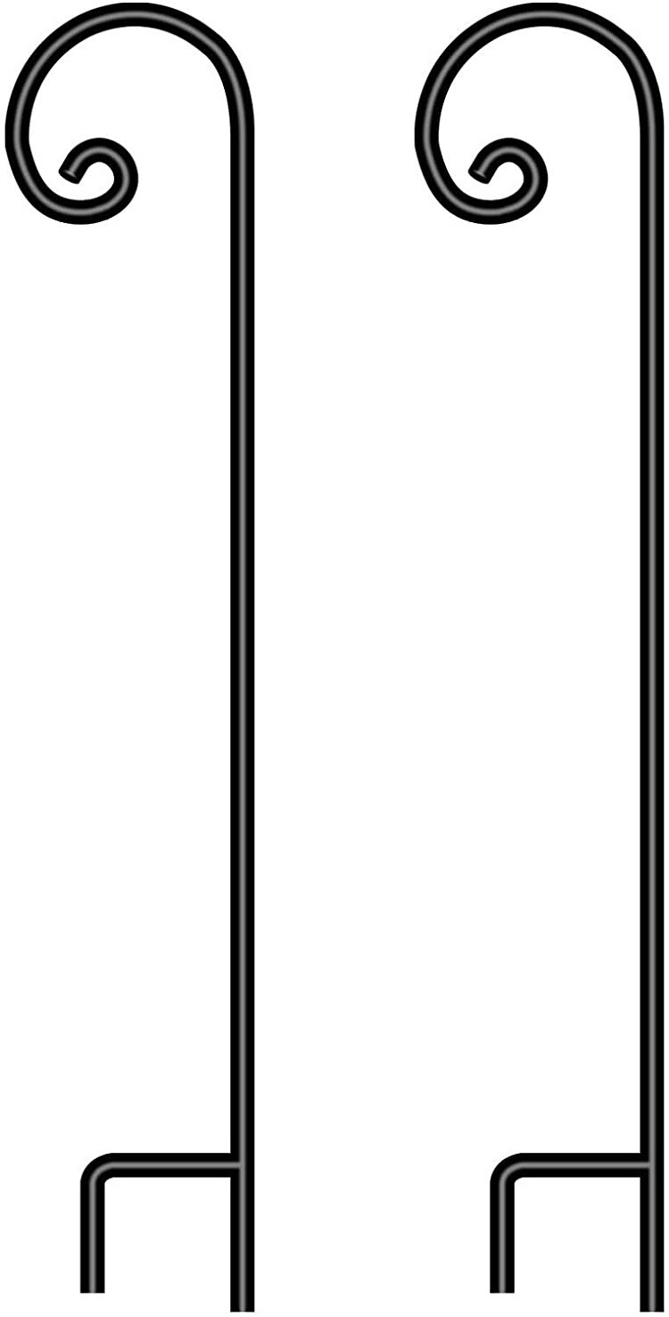 Beau Jardin Shepherd&#039;s Hooks, 65 Inch, Set of 2