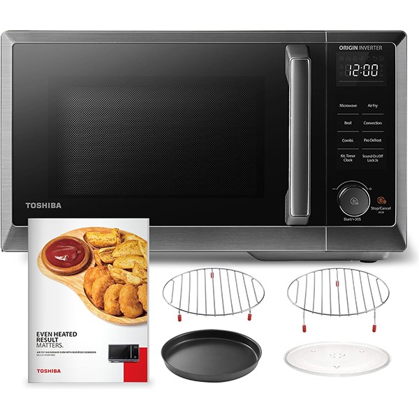 Toshiba Inverter Countertop Microwave Oven Air Fryer Combo