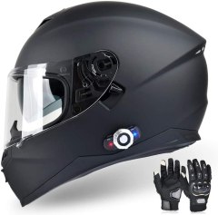 FreedConn Bluetooth Integrated Motorcycle Helmet