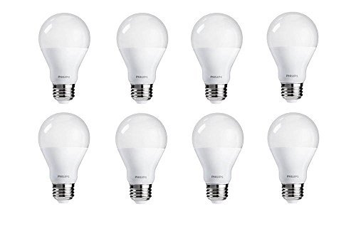 Philips Soft White Dimmable 60W Equivalent  8-Pack