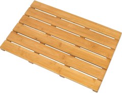 BAMBUROBA Bamboo Bath Mat