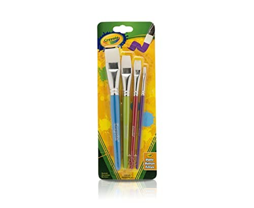 Crayola Big Paint Brushes (4 Count Flat)
