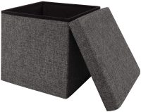 Seville Classics Foldable Storage Ottoman