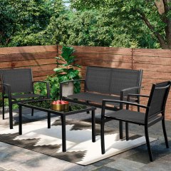 Greesum 4 pc Patio Furniture Set