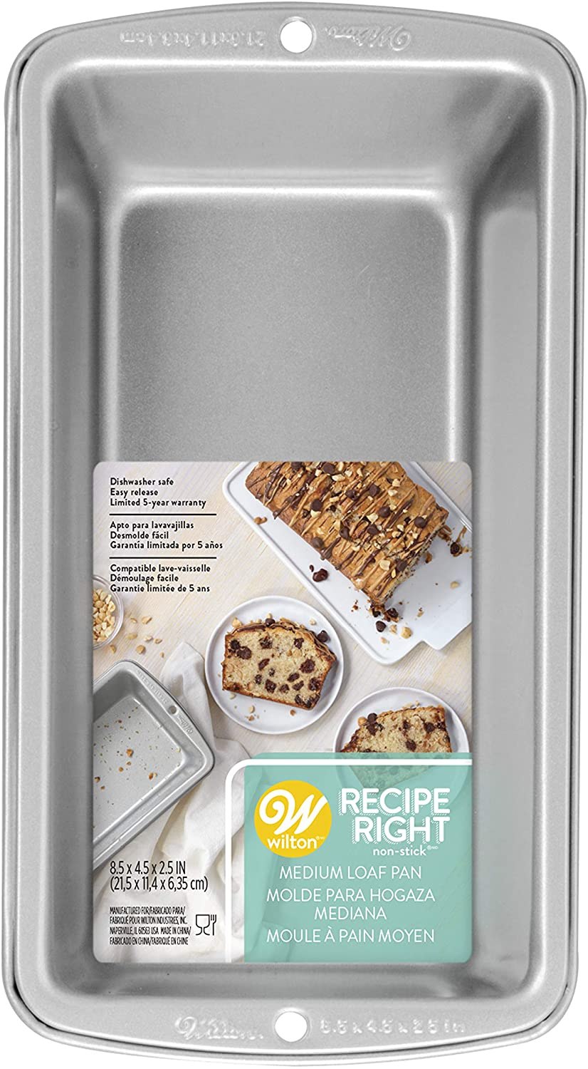 Wilton Recipe Right Medium Bread Loaf Baking Pan
