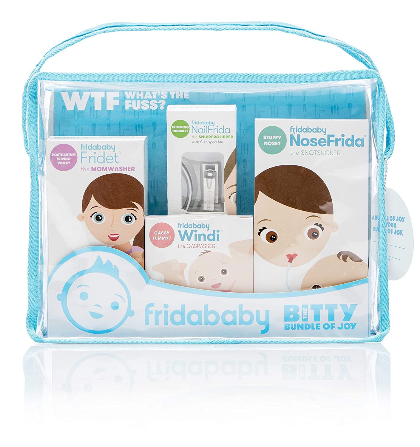 Fridababy Bitty Bundle of Joy Mom &amp; Baby Healthcare and Grooming Gift Kit