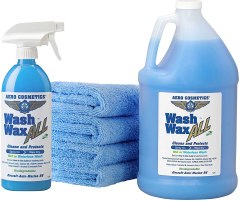 Aero Cosmetics Wet or Waterless Car Wash Wax Kit