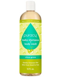 Puracy Citrus Grove Natural Baby Shampoo and Body Wash