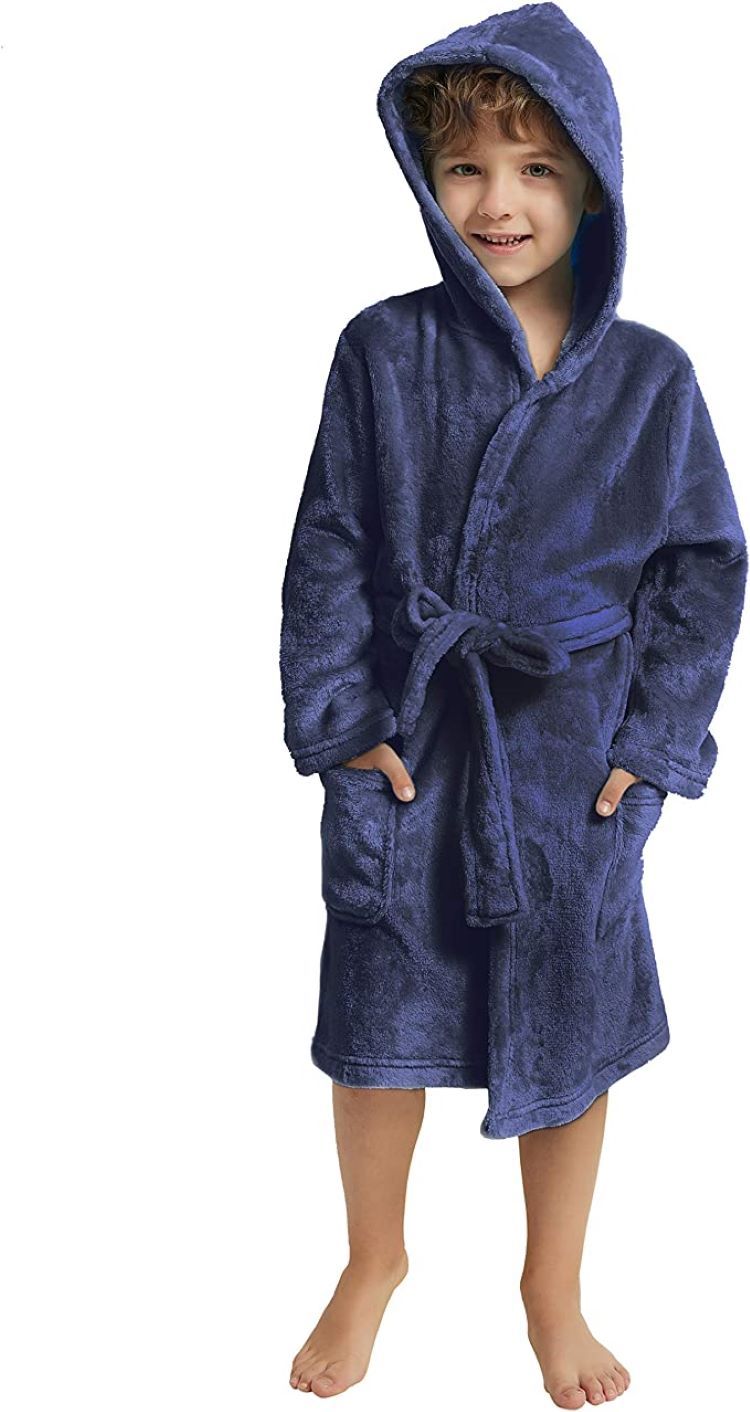 V&amp;Grin Boys' Fleece robe