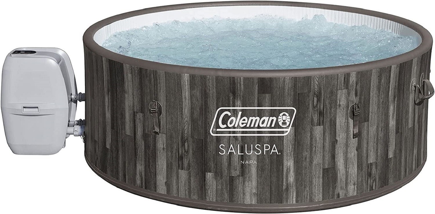 Coleman Napa SaluSpa 2-7 Person Inflatable Round Outdoor Hot Tub