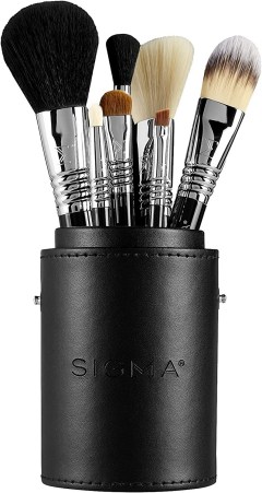 Sigma Beauty Black Essential Travel Size Brush Set