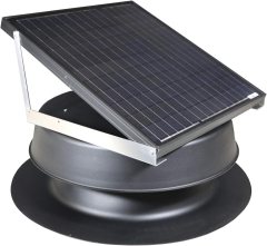 Natural Light Solar Attic Fan