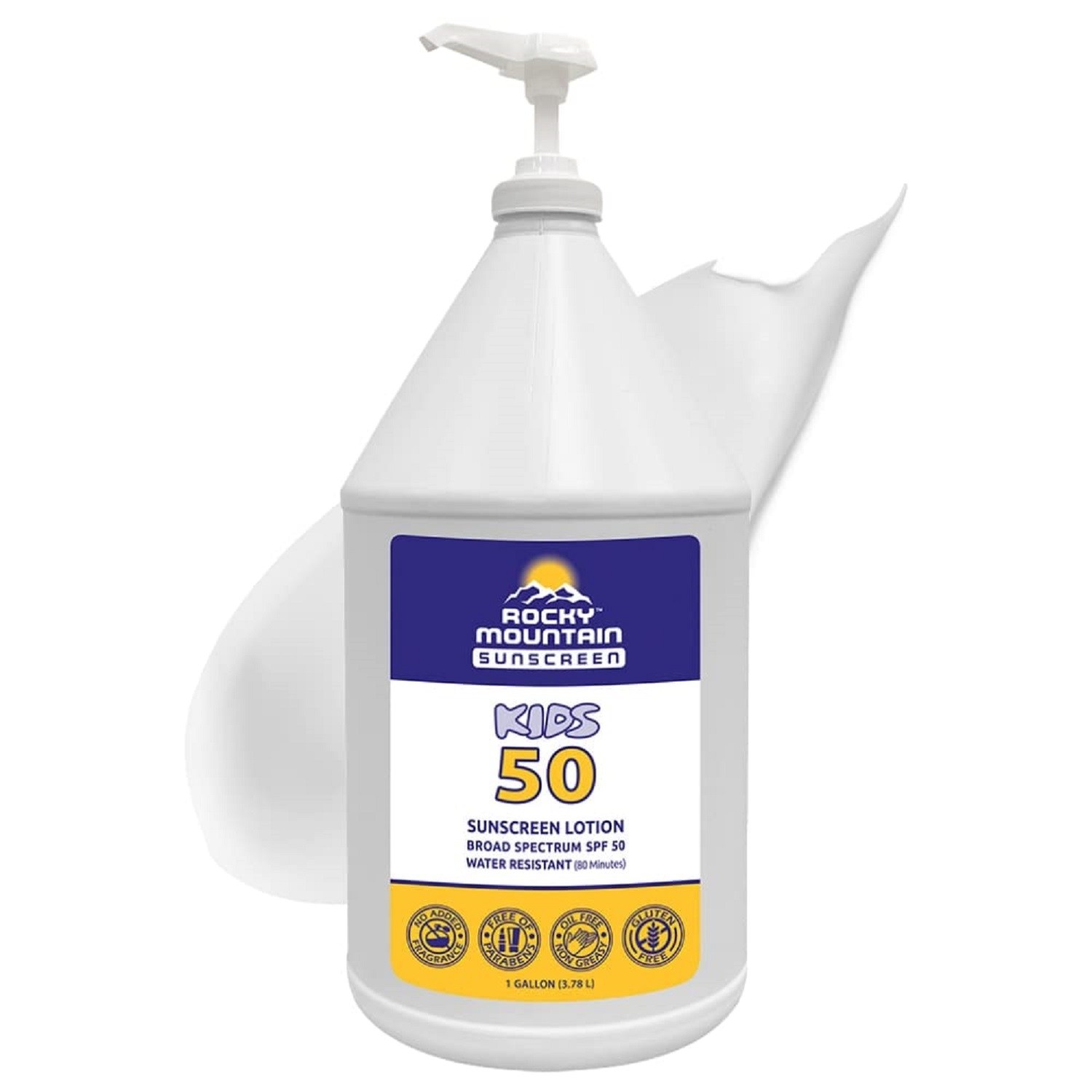 Rocky Mountain Sunscreen Reef Safe SPF 50 Lotion for Kids