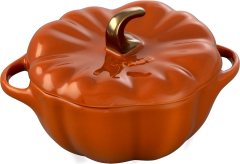 Staub Ceramic 0.75-Quart Petite Pumpkin Dish