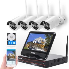 Cromorc Wireless Security Camera System