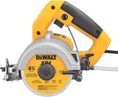 DEWALT 4-3/8" Wet/Dry Masonry Saw