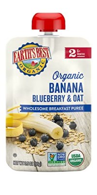 Earth's Best Organic Baby Food Puree