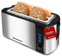 Elite Gourmet Maxi-Matic Long Slot Toaster